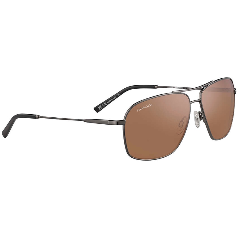 Serengeti DORWINN Solbrille (Form: Pilot - Farve: Grå)