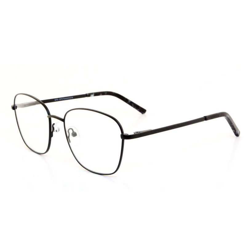 NPS 3169 Brillestel (Form: Rund - Farve: Sort)