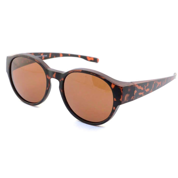 NPS 106 Solbrille (Form: Rund - Farve: Brun)