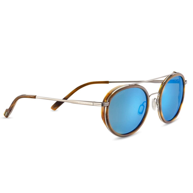 Serengeti GEARY Solbrille (Form: Rund - Farve: Brun)