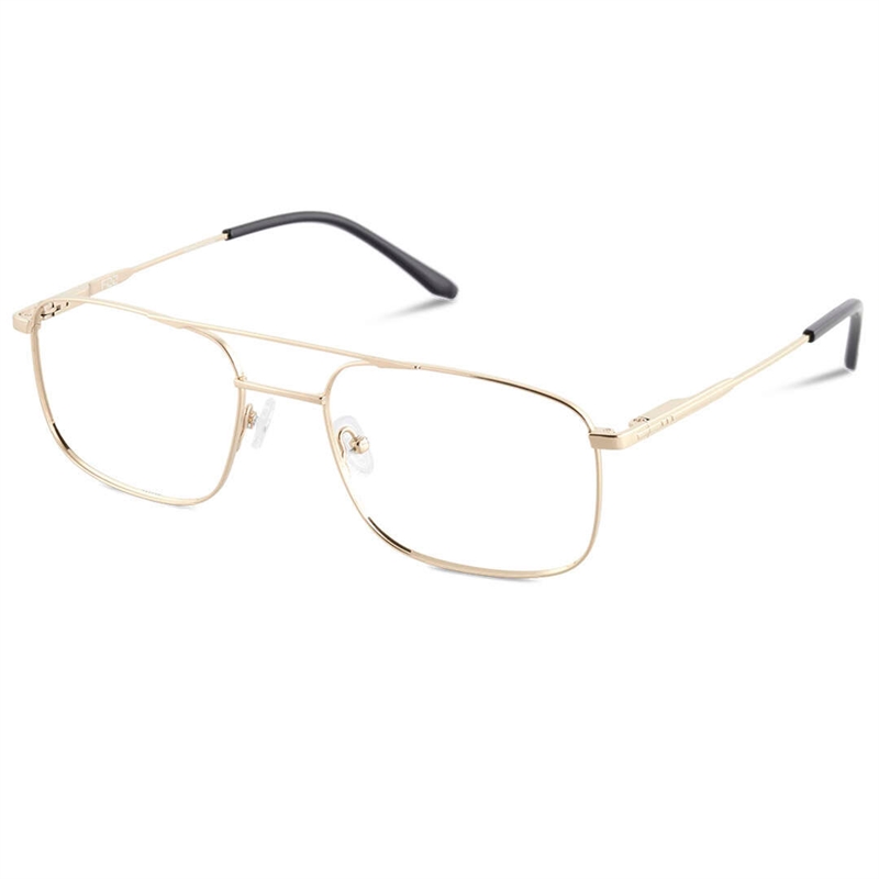 F22 A021 Brillestel (Form: Pilot - Farve: Guld)