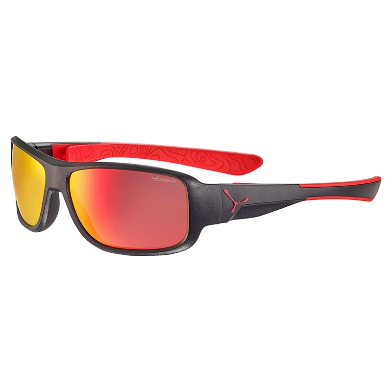 Cebe SPATH Solbrille (Form: Firkantet - Farve: Sort)