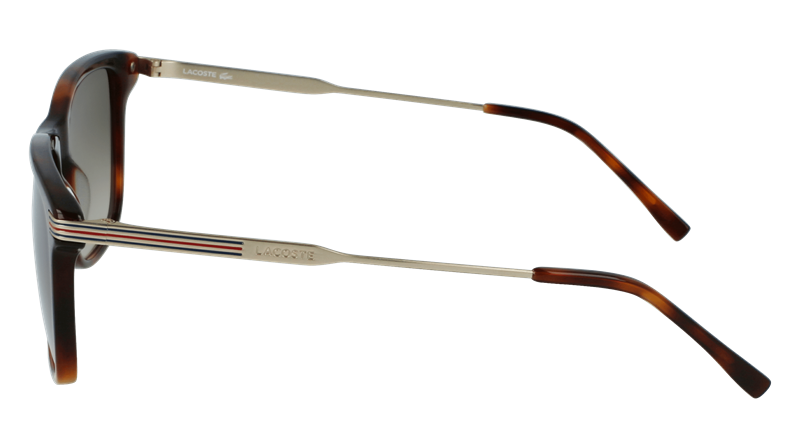 LACOSTE L960S Solbrille (Form: Firkantet - Farve: Havana)