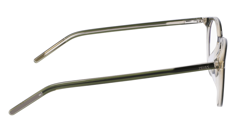ZEISS ZS22501 Brillestel (Form: Rund - Farve: Grøn)