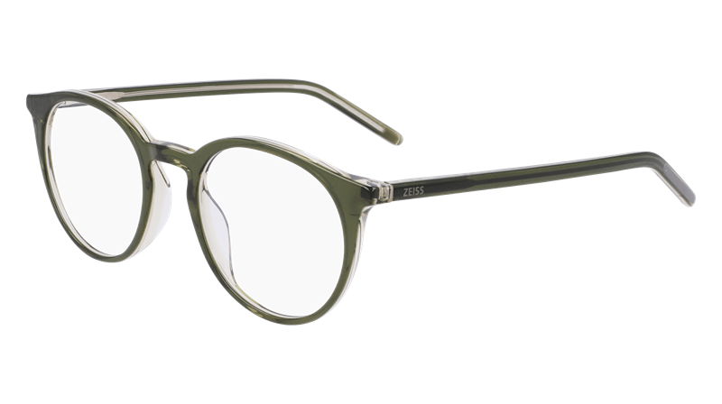 ZEISS ZS22501 Brillestel (Form: Rund - Farve: Grøn)