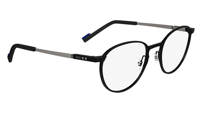 ZEISS ZS23142 Brillestel (Form: Rund - Farve: Sort)