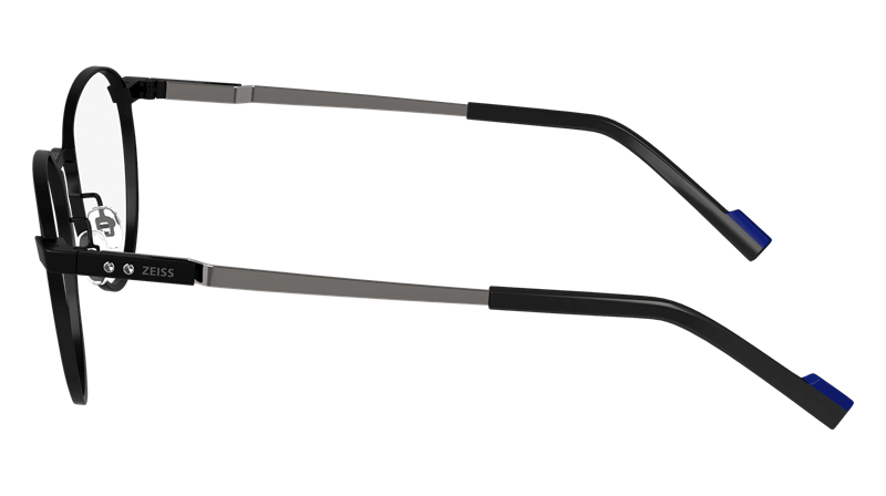 ZEISS ZS23142 Brillestel (Form: Rund - Farve: Sort)