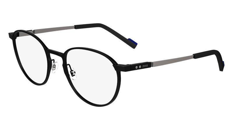 ZEISS ZS23142 Brillestel (Form: Rund - Farve: Sort)