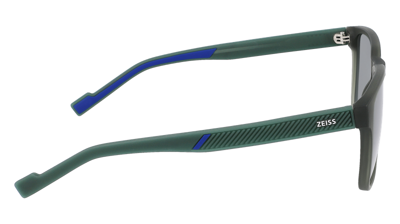 ZEISS ZS22520SLP Solbrille (Form: Firkantet - Farve: Grøn)