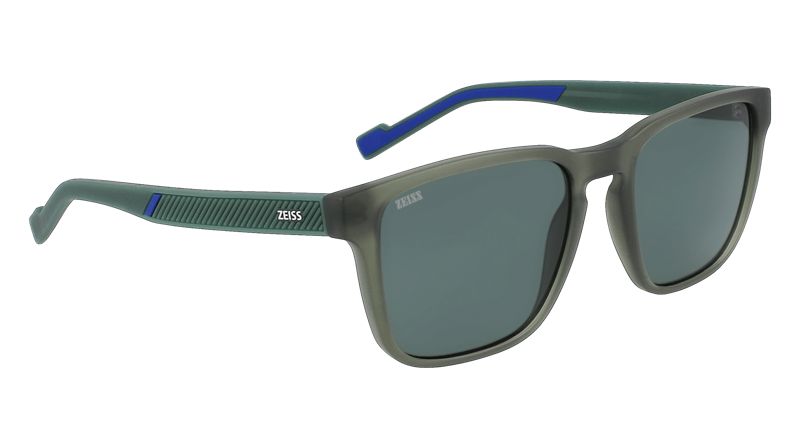 ZEISS ZS22520SLP Solbrille (Form: Firkantet - Farve: Grøn)