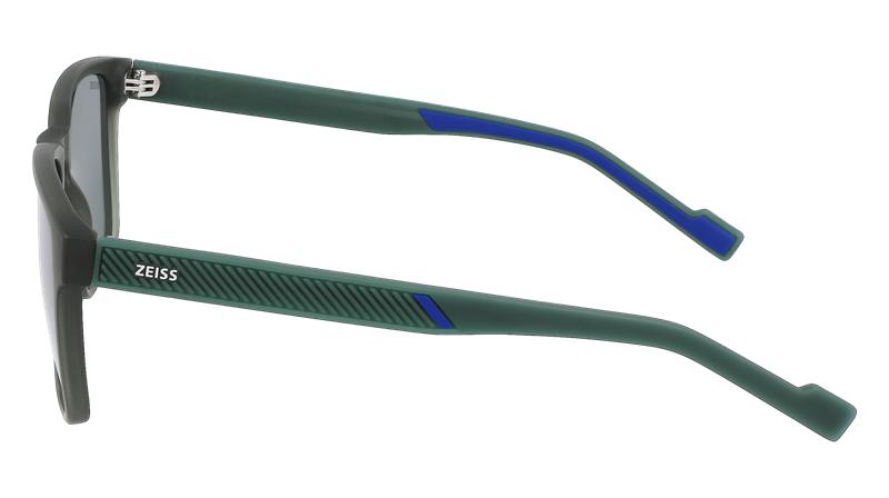 ZEISS ZS22520SLP Solbrille (Form: Firkantet - Farve: Grøn)