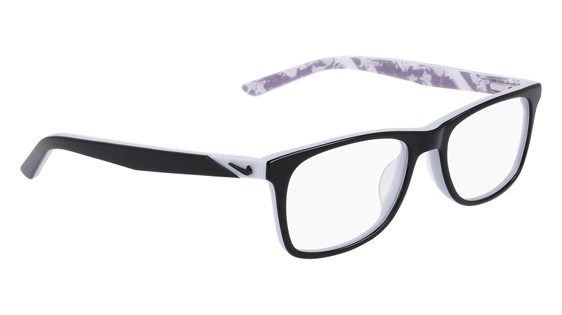 NIKE 5549 Brillestel (Form: Firkantet - Farve: Sort)