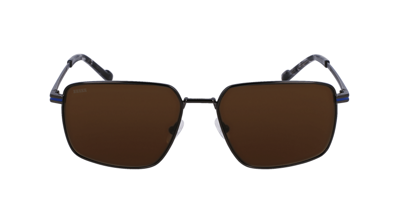 ZEISS ZS23124S Solbrille (Form: Firkantet - Farve: Sølv)