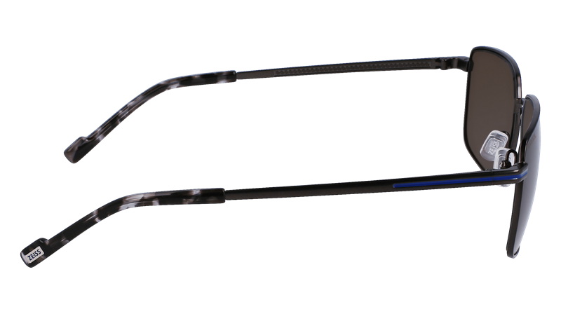 ZEISS ZS23124S Solbrille (Form: Firkantet - Farve: Sølv)