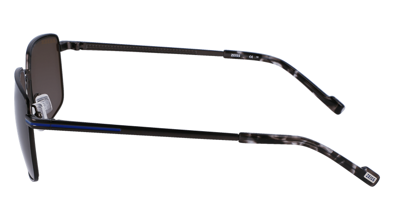ZEISS ZS23124S Solbrille (Form: Firkantet - Farve: Sølv)