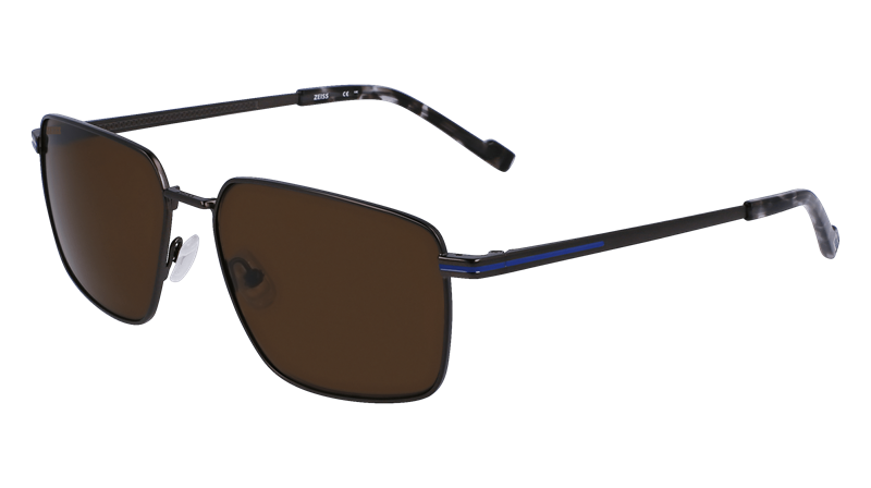 ZEISS ZS23124S Solbrille (Form: Firkantet - Farve: Sølv)