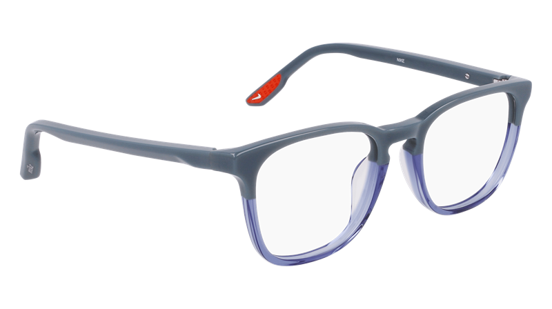 NIKE 5055 Brillestel (Form: Rund - Farve: Blå)