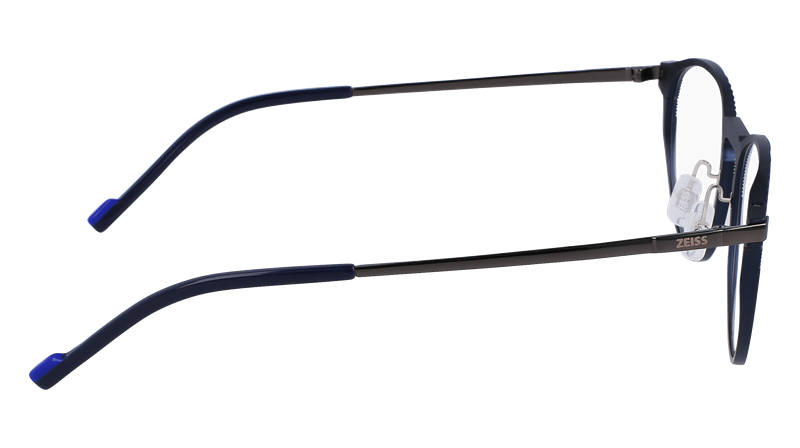 ZEISS ZS23128 Brillestel (Form: Rund - Farve: Blå)