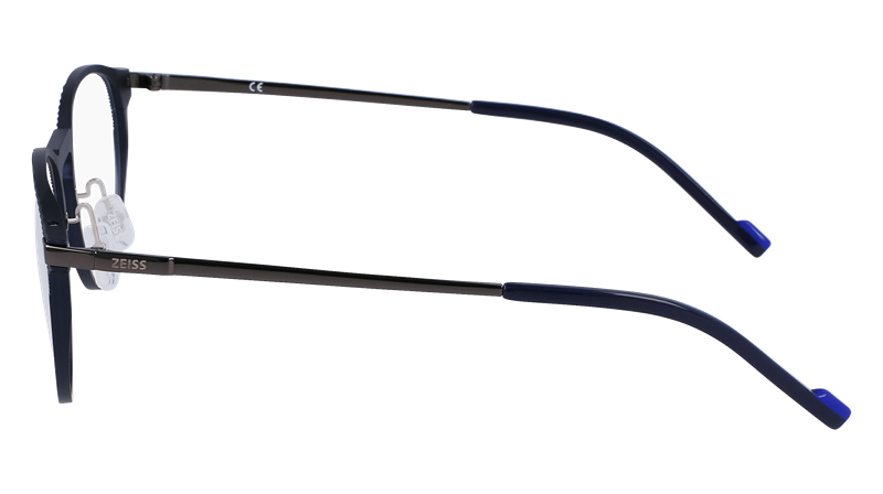 ZEISS ZS23128 Brillestel (Form: Rund - Farve: Blå)