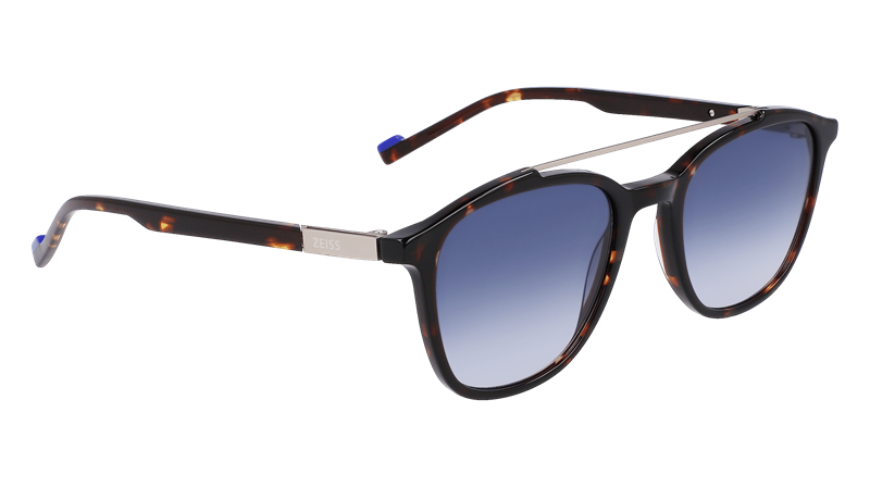 ZEISS ZS22518S Solbrille (Form: Rund - Farve: Havana)