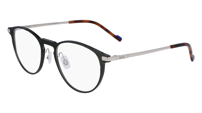 ZEISS ZS23128 Brillestel (Form: Rund - Farve: Grøn)