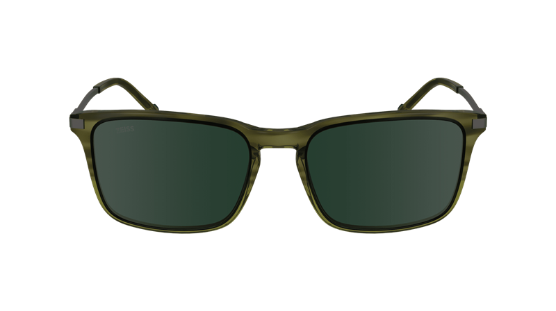 ZEISS ZS24720SLP Solbrille (Form: Firkantet - Farve: Grøn)
