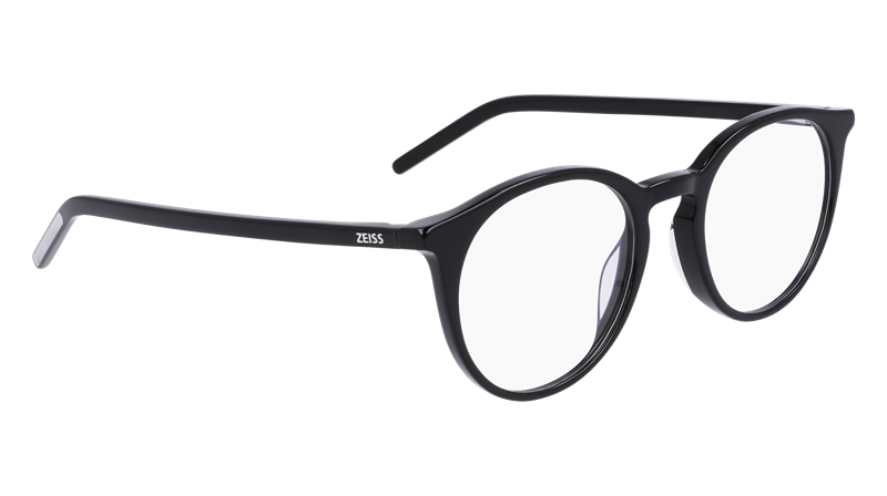 ZEISS ZS22501 Brillestel (Form: Rund - Farve: Sort)