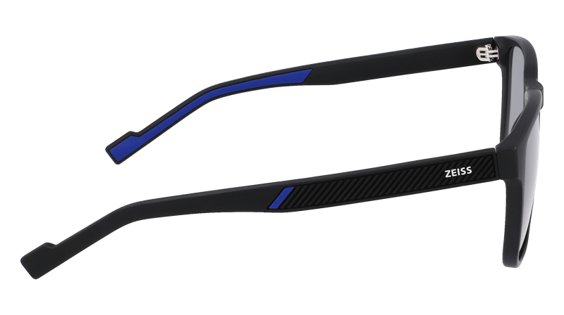 ZEISS ZS22520SLP Solbrille (Form: Firkantet - Farve: Sort)