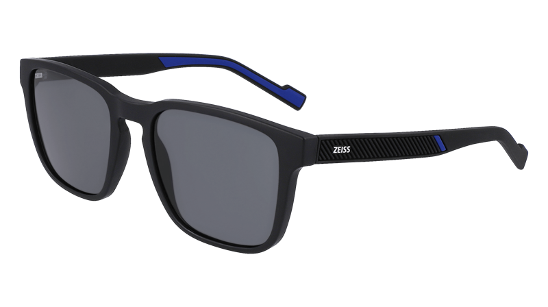 ZEISS ZS22520SLP Solbrille (Form: Firkantet - Farve: Sort)