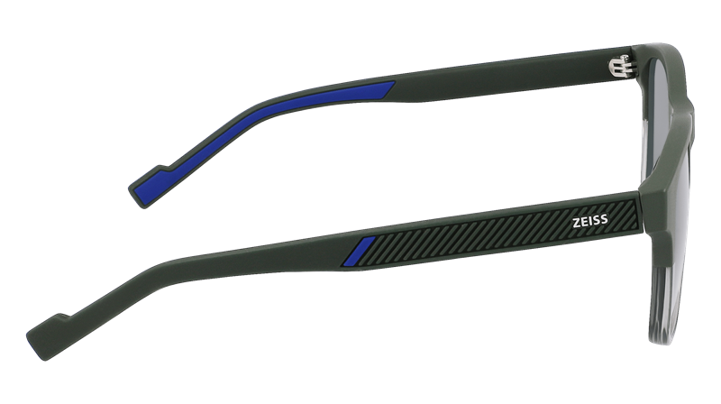 ZEISS ZS22521SLP Solbrille (Form: Firkantet - Farve: Grøn)
