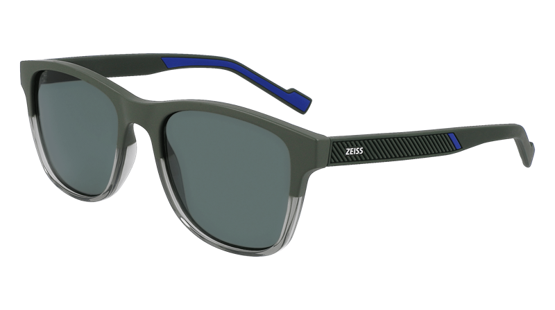 ZEISS ZS22521SLP Solbrille (Form: Firkantet - Farve: Grøn)