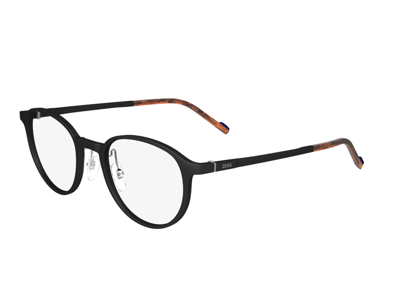 ZEISS ZS23540 Brillestel (Form: Rund - Farve: Sort)