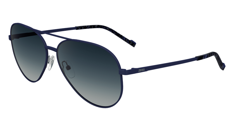 ZEISS ZS24150SP Solbrille (Form: Pilot - Farve: Blå)