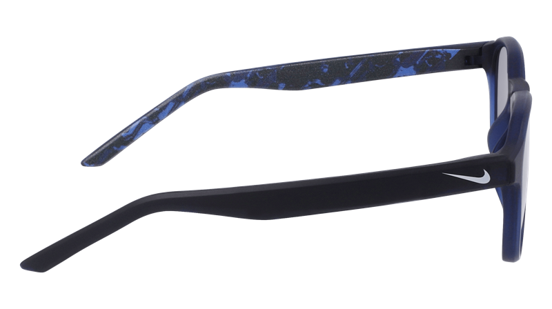NIKE SMASH DZ7382 Solbrille (Form: Rund - Farve: Blå)