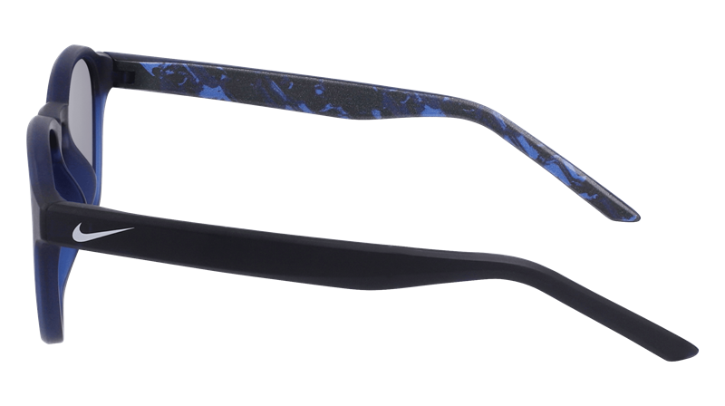 NIKE SMASH DZ7382 Solbrille (Form: Rund - Farve: Blå)