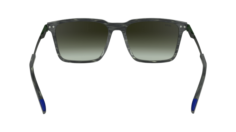 ZEISS ZS23716S Solbrille (Form: Firkantet - Farve: Grøn)