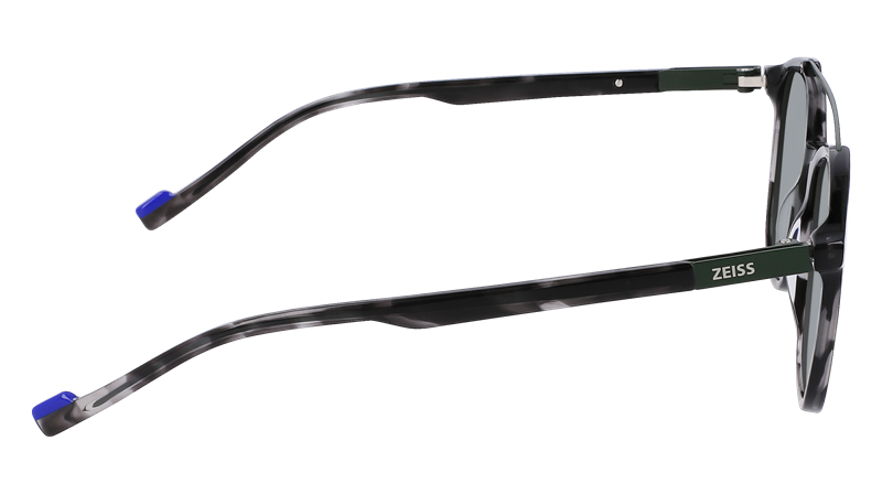 ZEISS ZS22518S Solbrille (Form: Rund - Farve: Sort)
