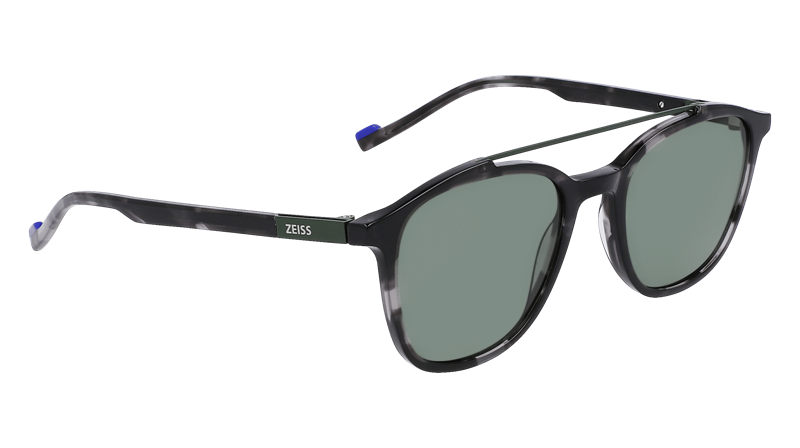 ZEISS ZS22518S Solbrille (Form: Rund - Farve: Sort)