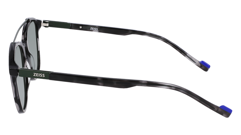 ZEISS ZS22518S Solbrille (Form: Rund - Farve: Sort)