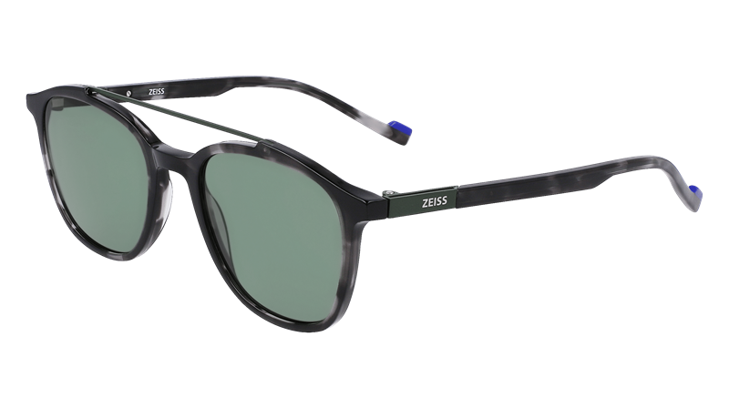 ZEISS ZS22518S Solbrille (Form: Rund - Farve: Sort)