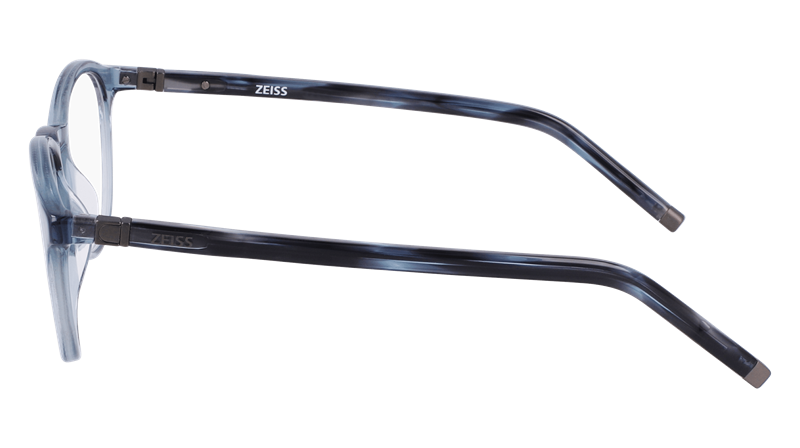 ZEISS ZS22516 Brillestel (Form: Rund - Farve: Blå)