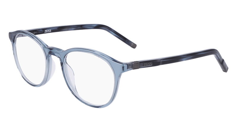 ZEISS ZS22516 Brillestel (Form: Rund - Farve: Blå)