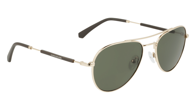 CALVIN KLEIN JEANS CKJ20109S Solbrille (Form: Pilot - Farve: Guld)