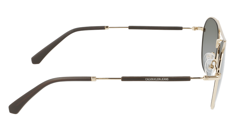 CALVIN KLEIN JEANS CKJ20109S Solbrille (Form: Pilot - Farve: Guld)