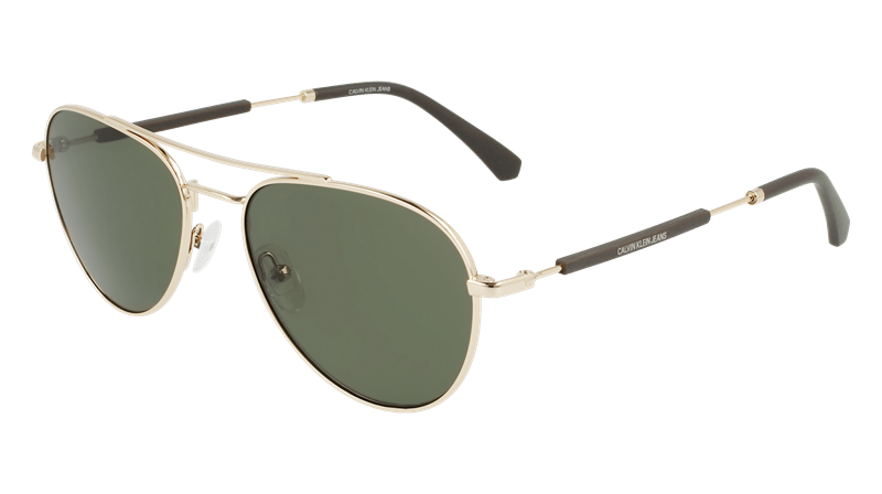 CALVIN KLEIN JEANS CKJ20109S Solbrille (Form: Pilot - Farve: Guld)