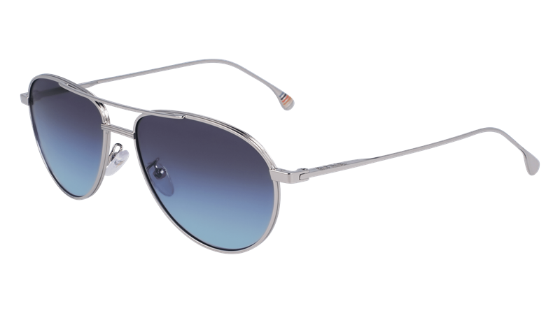 PAUL SMITH PSSN07857 FELIX Solbrille (Form: Pilot - Farve: Sølv)
