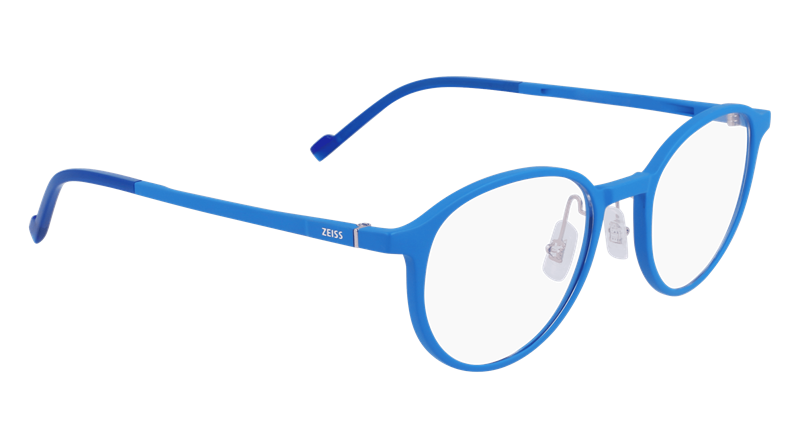 ZEISS ZS23540 Brillestel (Form: Rund - Farve: Blå)