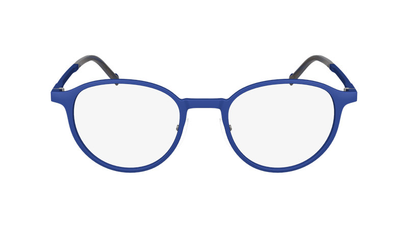ZEISS ZS23540 Brillestel (Form: Rund - Farve: Blå)