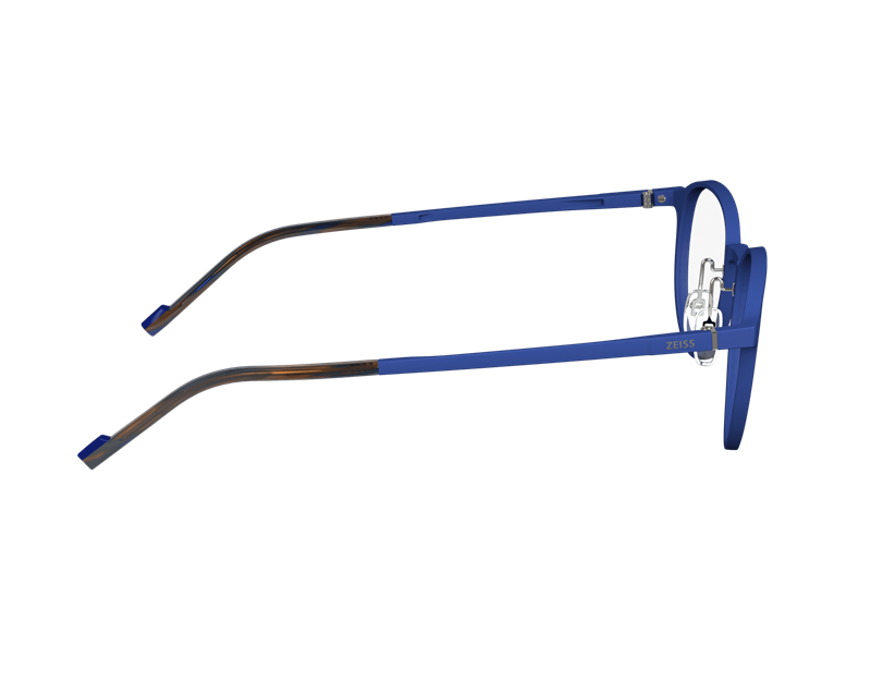 ZEISS ZS23540 Brillestel (Form: Rund - Farve: Blå)