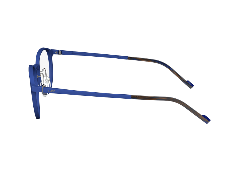 ZEISS ZS23540 Brillestel (Form: Rund - Farve: Blå)